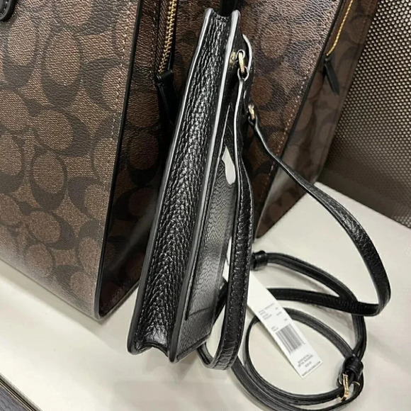 Marc Jacobs The Groove Pebble Leather Phone Crossbody Bag S107L01SP21 * Original - Picture 10 of 16